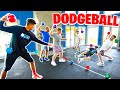 INSANE Mini-Court 3v3 DODGE BALL!