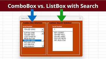 ComboBox vs. ListBox with Search – The Better Excel UserForm Solution! 🔥🚀