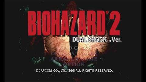 Biohazard 2: Dual Shock Version (PlayStation) - (Opening & Demo Loop)