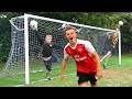FOOTBALL CHALLENGES WITH THE WORLD'S BEST GOALKEEPERS