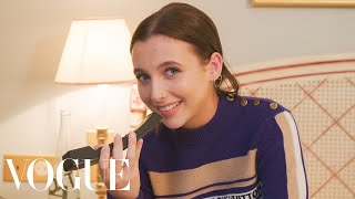 Emma Chamberlain Gets Ready For The Louis Vuitton Show Vogue