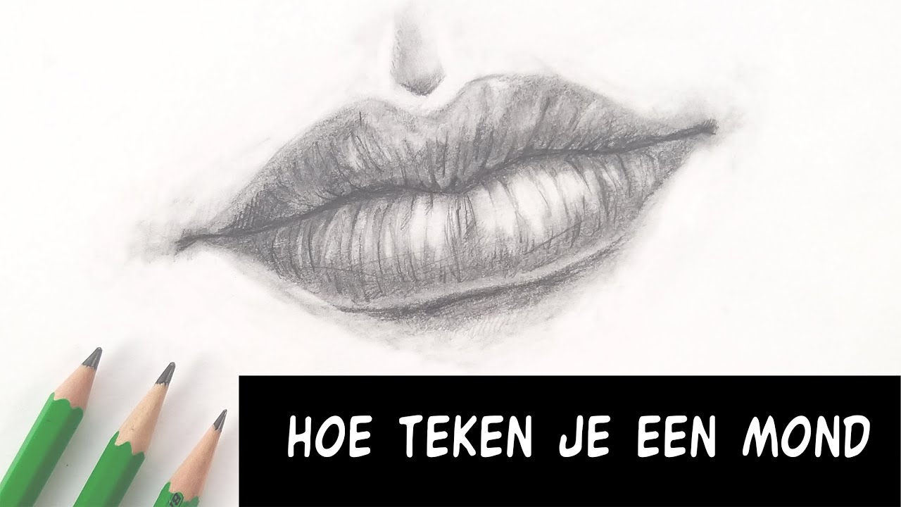 Hoe teken je een mond YouTube Hoe teken je een mond YouTube
