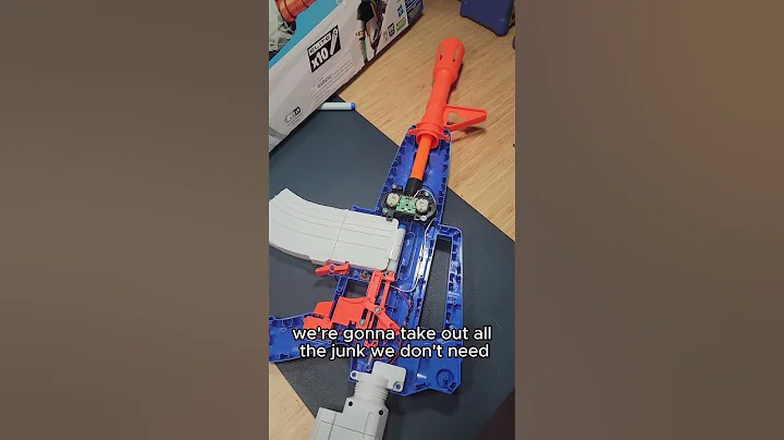 Nerf Fortnite Blue Shock Modification