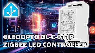 Gledopto GL-C-011P - DIN Rail Zigbee LED controller, 5 in 1, integration in Home Assistant