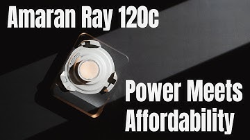 Amaran Ray 120c First Look: Bright, Compact, and the Best Value Light