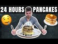 I ONLY ATE PANCAKES FOR 24 HOURS | Food Challenge
