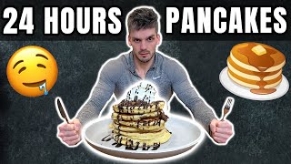 I ONLY ATE PANCAKES FOR 24 HOURS | Food Challenge