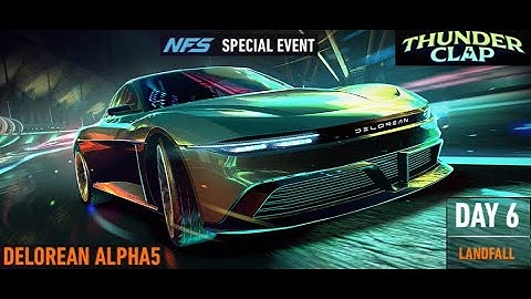NFS No Limits Thunderclap DeLorean alpha 5 - Day 6 (Landfall)