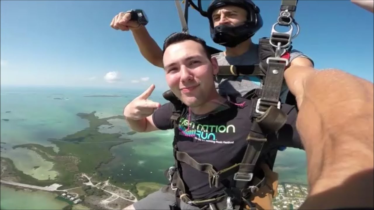 Sky Diving in Key West, Florida!! YouTube