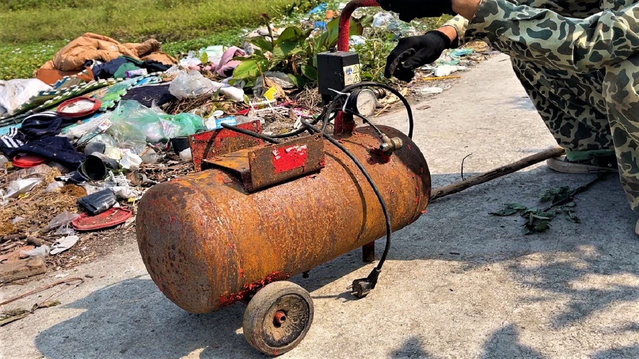 Restore The Broken Air Compressor to Normal Working Condition