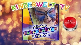 Video thumbnail of "Geburtstagslied - Kinder Party - Viel Glück und Viel Segen (Kinderlieder für Kindergeburtstag)"