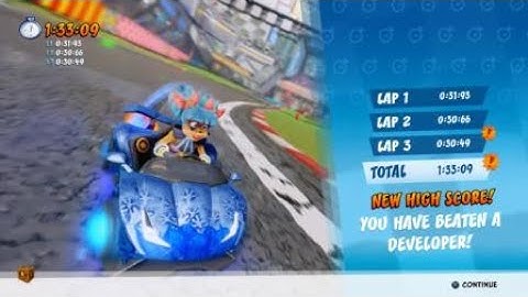 CTR - Turbo Track - Dev Time