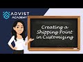 SAP | Creating a Shipping Point in Customizing