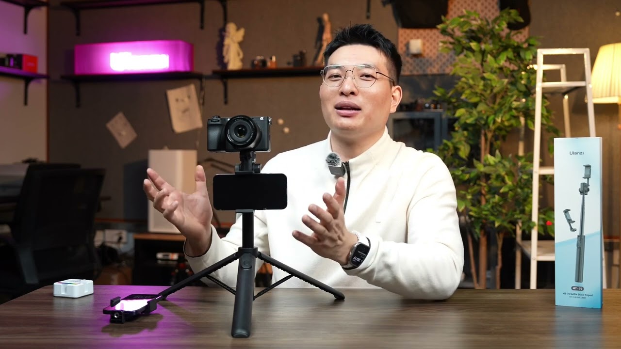 Universal MT-70 Stand: Perfect for Both Phone and Cameras