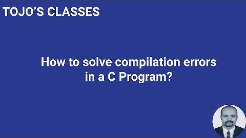 How to solve compilation errors in a C Program?