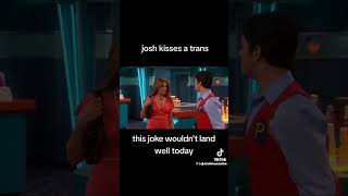 Josh kiss a male🤣🤣 #drakeandjosh