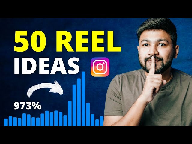 50 Easy INSTAGRAM REEL IDEAS to go VIRAL | Instagram Growth | Sunny Gala Hindi class=