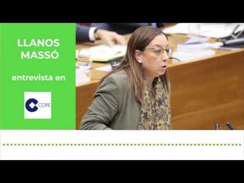 Entrevista en la COPE a Llanos Massó, sobre la donación de parte del sueldo de los diputados