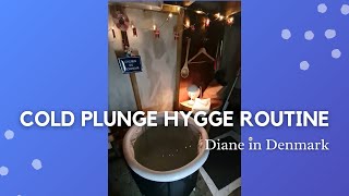 ❄️ My Cold Plunge Morning Routine | Danish Hygge Energy Boost! 🇩🇰💦🕯