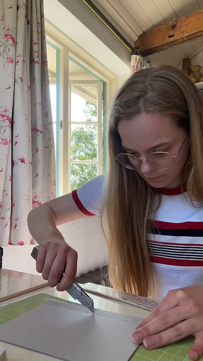 I tried book binding!