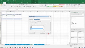 Excel 2016: Pivot Table Functions, Grouping on a Numeric Field