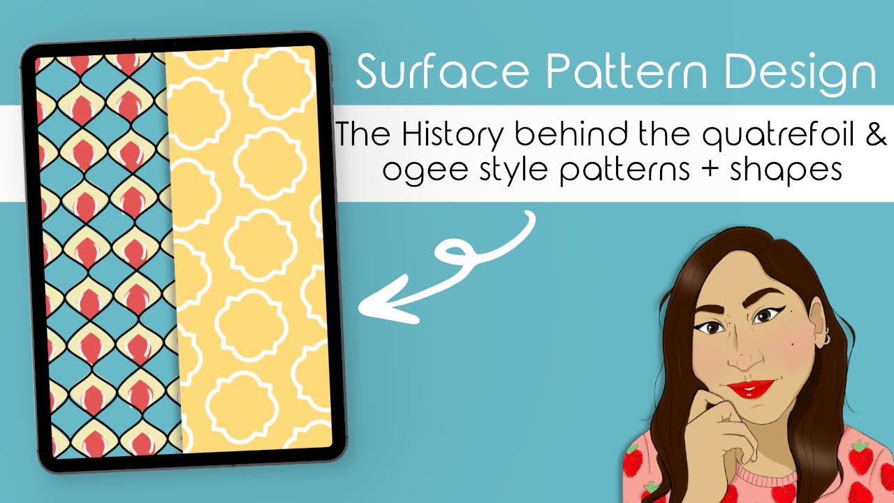 Course Teaser - Surface Pattern Design History - Quatrefoil + Ogee ...