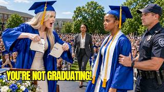 CEO's Daughter Ripped the Black Girl's Diploma on Stage — She Had No Idea What It Would Cost Her Dad