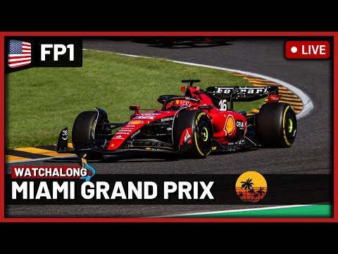 F1 Live: Miami GP Free Practice 1 - Watchalong - Live Timings + Commentary