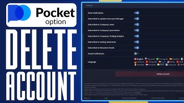 How To Delete Pocket Option Account (2025) Full Guide