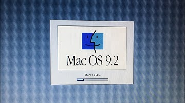Messing around with MacOS 9 on PowerBook G4 #marchintosh