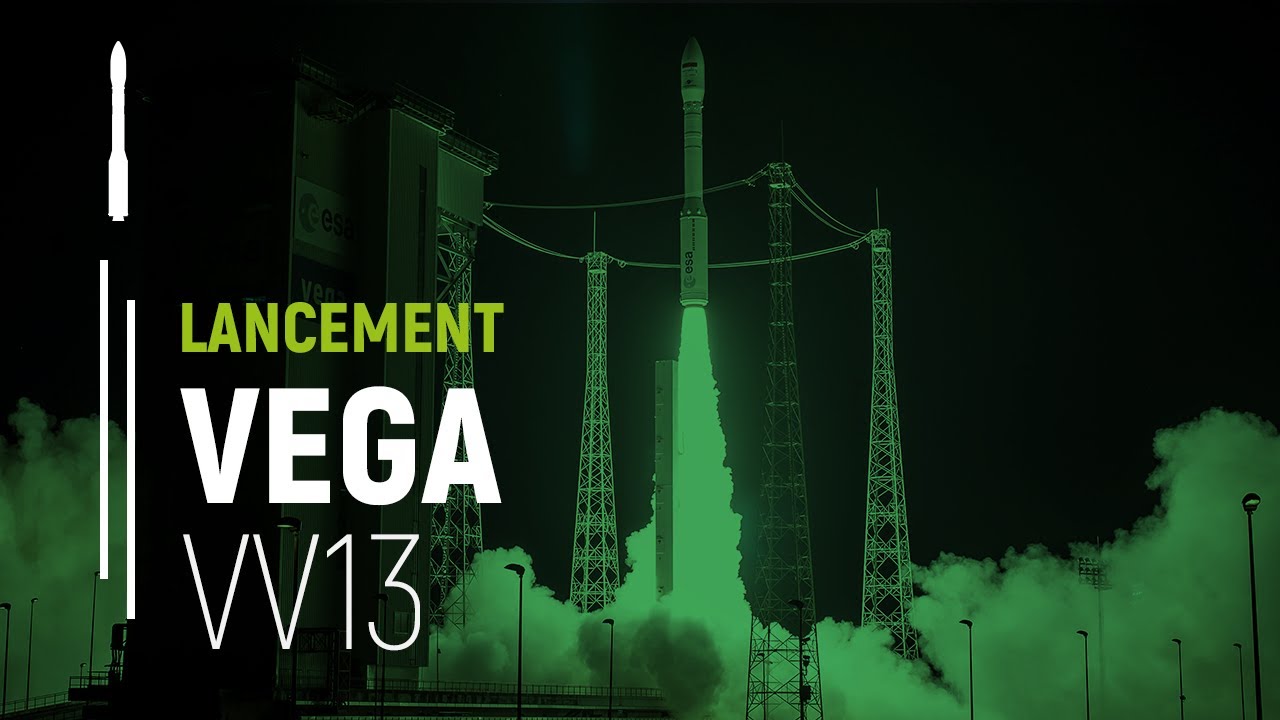 Vol VV13 MOHAMMED VI B Satellite Lancement Vega Arianespace 