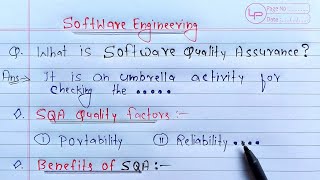 What is Software Quality Assurance? full Explanation | Software Engineering screenshot 4