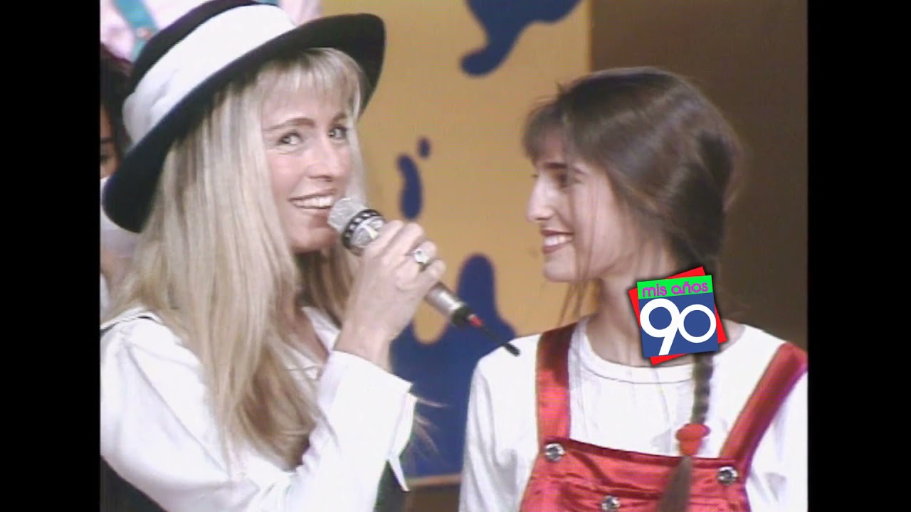Jugate Conmigo 1991 - Programa 7 - Cris Morena presenta a su hija Romina Yan por primera vez en tv