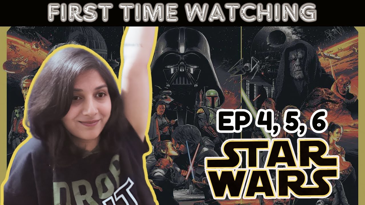 Star Wars Reaction Marathon I Original Trilogy II first time watching ep 4, 5, 6 II MOVIE REACTION