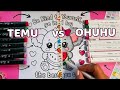 Temu vs Ohuhu Markers 🎨✨ | Coloring My Own Kawaii Koala Drawing