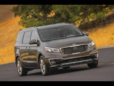 2016 Kia Sedona Start Up, Road Test, and Review 3.3 L V6