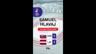 Samuel Hlavaj - TOP zákroky | SVK vs. LAT | 2:3sn | IIHF Majstrovstvá sveta 2024 - Highlighty zápasu