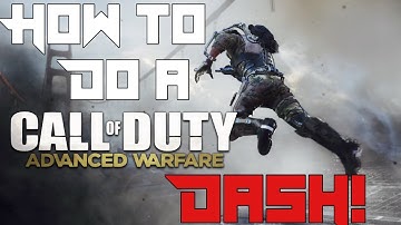 HOW TO DASH FORWARD ADVANCED WARFARE STYLE!! [Call of duty infinite warfare gameplay]