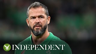 Watch again: British and Irish Lions unveil Andy Farrell as head coach for 2025 tour of Australia