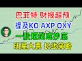 美股热点：巴菲特财报超预 提及OXY AXP KO... 一股短线或抄底 明星大票长线策略