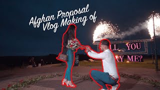 Afghan Wedding Proposal in Eid 2020 (Rafael & Trina) - Tanweer video's vlog making of