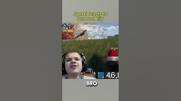 JYNXZI REACTS TO SUS RUST CLIP 🤨#fyp #jynxzi