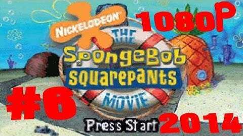 Spongebob The Movie Video Game (Gamecube 1080p) Part 6 Slender Man