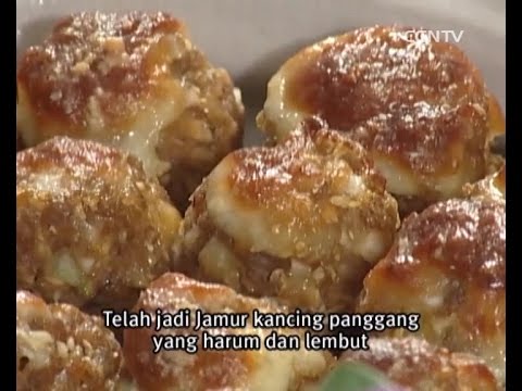 Resep Jamur Kancing Bakar