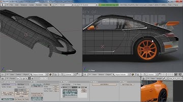 Modeling a Porsche Part 3 by Johnathan Williamson CG Cookie