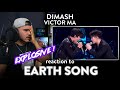 Dimash & Victor Ma Reaction Earth Song (Explosive Surprise!) | Dereck Reacts