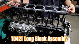 TD42T Engine Rebuild | Part 4: Long Block