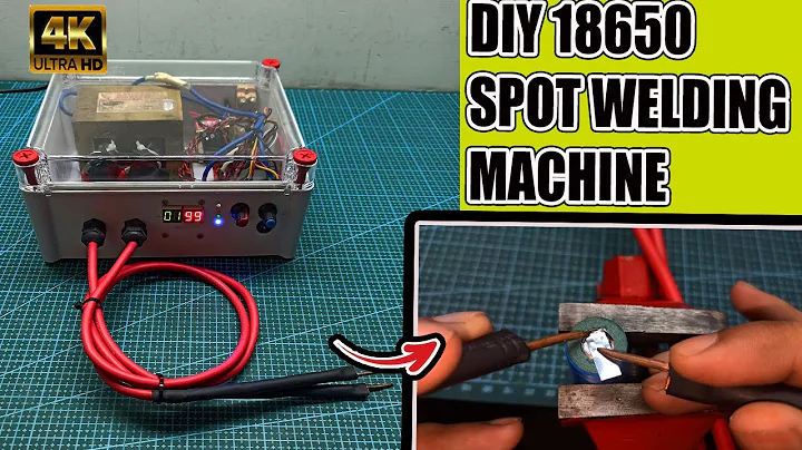 DIY Spot Welding Machine For 18650 Lithium ion Cells.