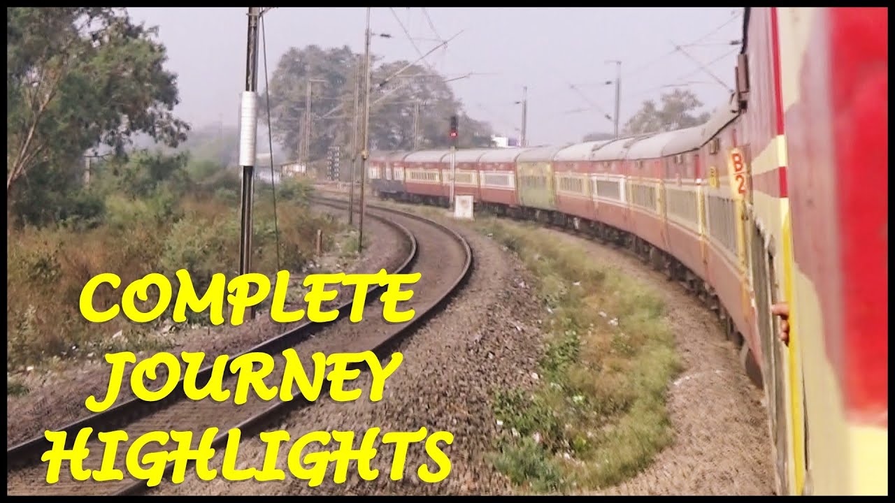 BILASPUR RAJDHANI JOURNEY HIGHLIGHTSNEWDELHI to