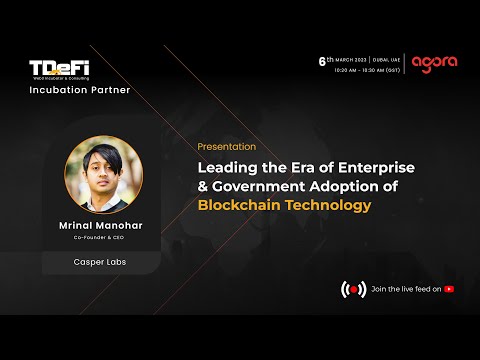 Leading the Era of Enterprise & Government Adoption of Blockchain Technology